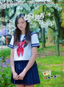 唯美小清新人像樱花树下的约定一