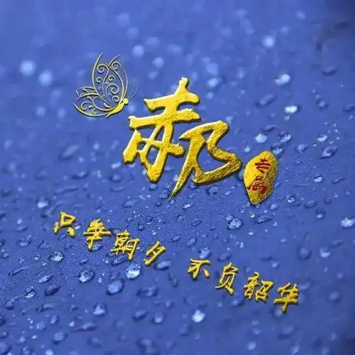 励志微信头像主题珍惜时间,不负韶华