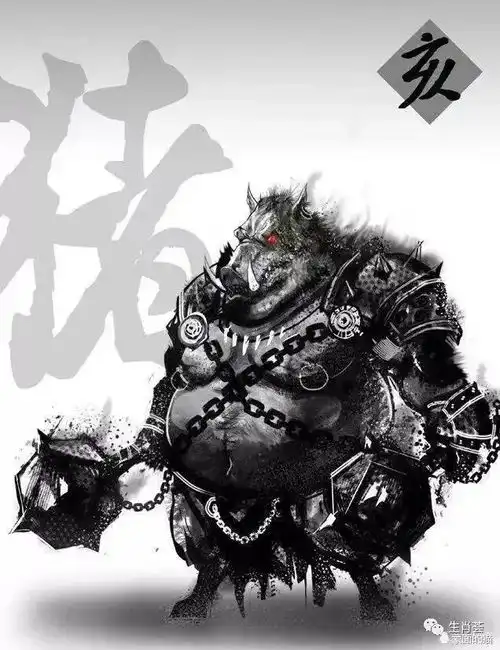 十二生肖黑暗系头像壁纸