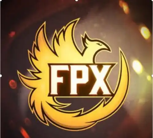 英雄联盟fpx冠军头像,凤凰与奖杯完美融合,签名头像太帅了