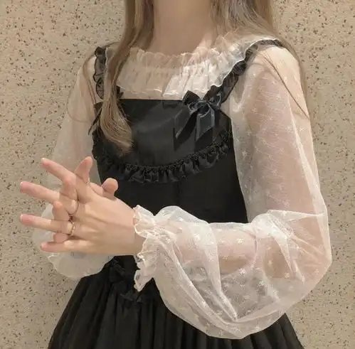 仙气白菜lolita内搭