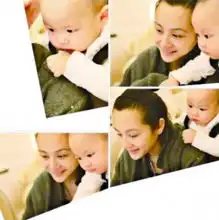 李小璐朱茵李湘女儿是美人胚明星家宝贝俏摸样