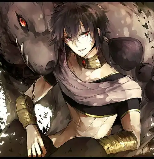 魔族少年凶兽妖孽美少年血瞳金环