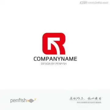 字母gr组合logo设计模板下载logo吉祥物设计素材下的电子电器类设计模板