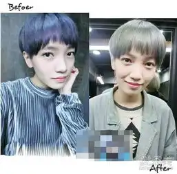 从来不知道退色后的头发也可以这么美