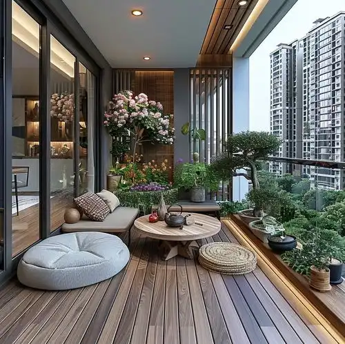 阳台花园设计施工的头条主页今日头条
