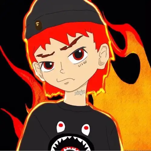 头像嘻哈风格动漫头像