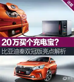 20万买个充电宝比亚迪秦双冠版亮点解析