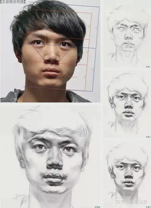 教你素描各个局部的画法,素描整套视频教程下载
