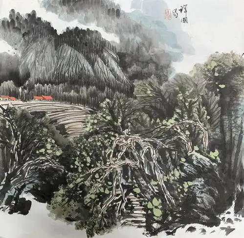 小城传播大文化中国写意山水画2021春季训练营圆满结束