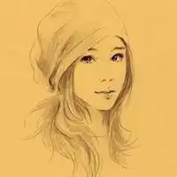 唯美铅笔画头像女生微信头像图片大全