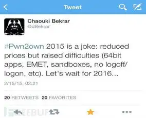 难度提升奖金减少pwn2own2015成为史上最难黑客大赛