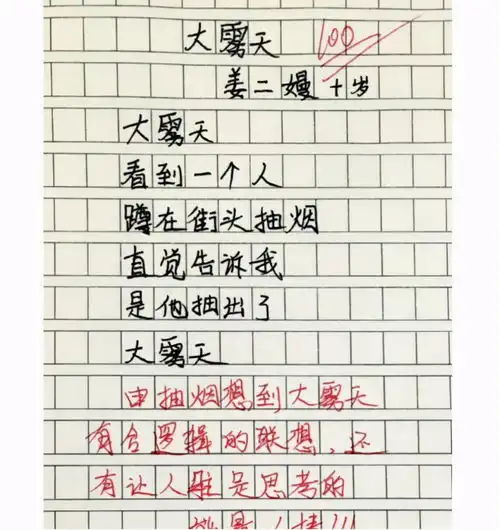 小学生作文让你炫耀火了,搞笑整蛊同学,老师称赞是个人才