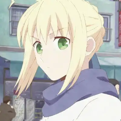 saber头像高清图片吾王saber帅气头像