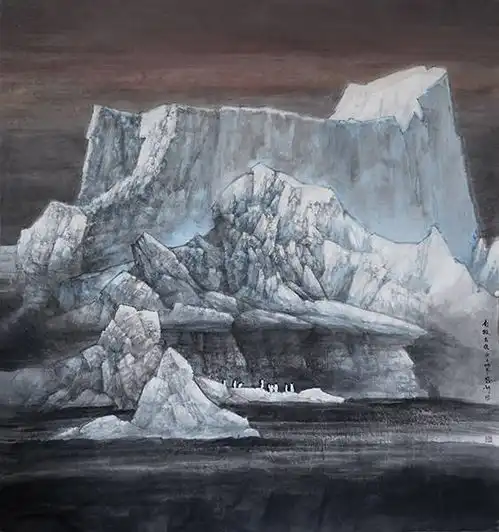 山水画家师恩钊艺术作品鉴赏
