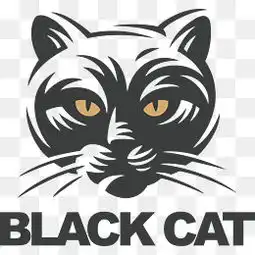 免费下载黑猫头像图片大全千库网png