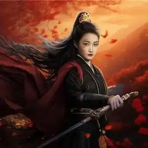 盘子女人坊发布关晓彤最新古风大片呈现坚毅女性之美