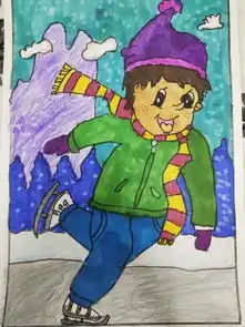 获奖名单来了我的冰雪奇缘冬奥绘画大赛完美收官