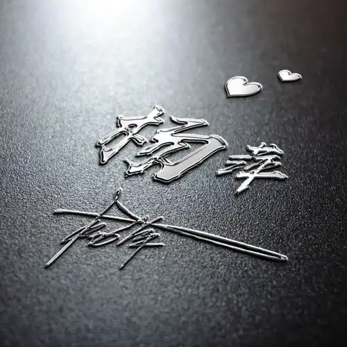 你的微信头像我承包了,35张经典3d金属立体签名头像,喜欢请带走