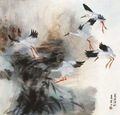 云是鹤家乡曹无笔下的悠然清净之境