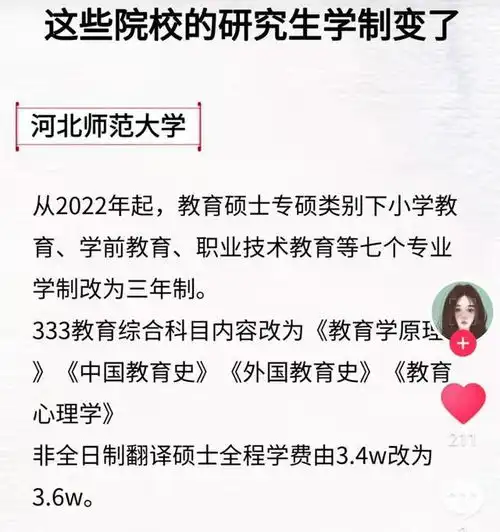 研究生学制面临新调整,部分院校将在2022年实施,考研党拍手叫好