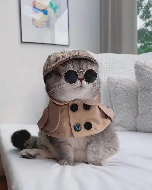 最潮最火的猫咪甜美与帅气的时尚穿搭,绝对是整条街最靓的仔